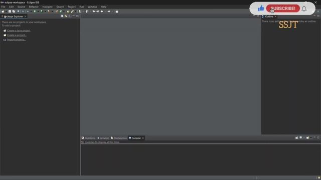 Eclipse-IDE setup for java programmers and create project and class .