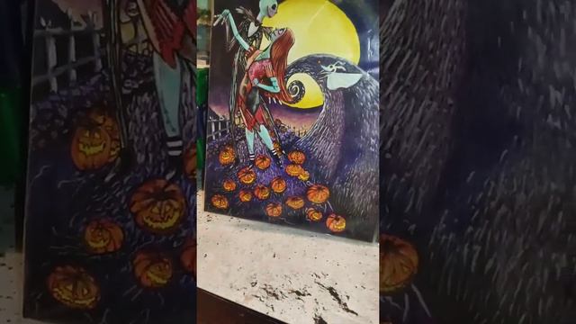 Хэллоуин 2021 Рисунок Акварелью/Halloween 2021 Drawing Watercolor