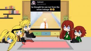 🍥Реакция семьи Наруто на него ТТ видео 🍥