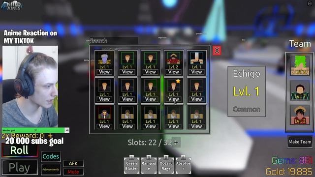 Roblox JOJO anime mania UPDATE All codes for GEMS AND GOLD | I got 1% Legendary April 2021 смотреть онлайн