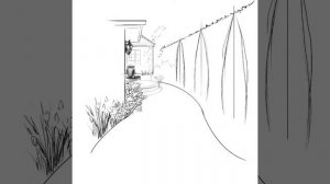 Как быстро нарисовать ландшафтный скетч