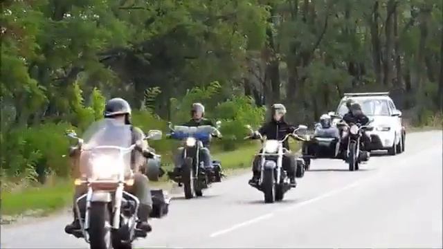 Мото пробег! День рождения клуба; Сыны ночных дорог"г. Кореновск смотреть онлайн