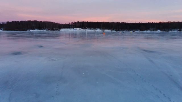 Можайское водохранилище (Ильинский пляж) 22.01.23 смотреть онлайн