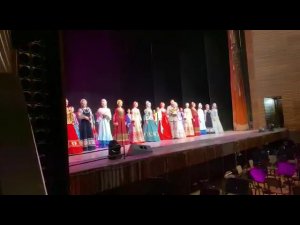 Финал концерта ансамбля «Березка». Омск