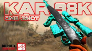 СБОРКА ONE SHOT "KAR98K" в Vanguard! (Лучшая сборка на KAR98K в Call of Duty Vanguard)