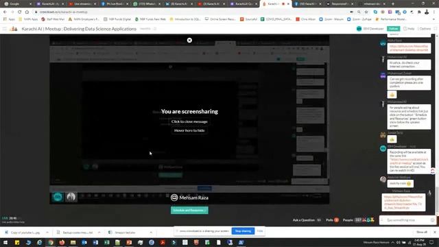 Karachi AI : Meetup 10 - RAPID FRONTEND in STREAMLIT & BACKEND in FASTAPI (MEHSAM RAZA - KARACHI.AI смотреть онлайн
