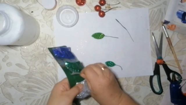 Зимняя вишня елочная игрушка, очень легко и просто смотреть онлайн