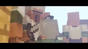 Клип про ЖИТЕЛЯ В  MINECRAFT