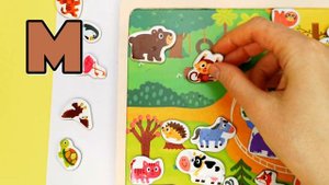 Алфавит для Детей. Животные в Зоопарке.