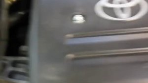 Работа холодного двигателя 1ZZ-FE