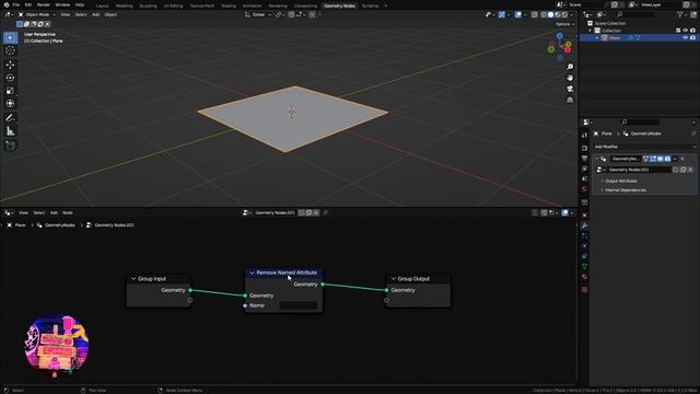 ? УРОК №10 | Geometry Nodes В Blender 3.5 | Для начинающих!? #blender #блендеруроки #geometrynode