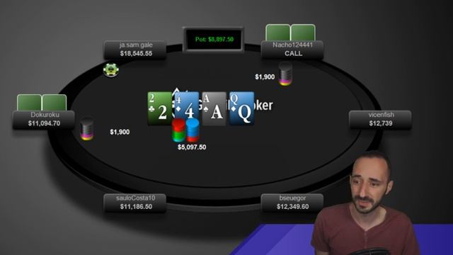 Bluffcatching the River - $10kNL Analysis (Viewer Request!) смотреть онлайн