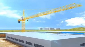 Монтаж башенного крана серии QTZ