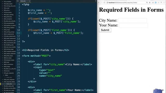 45 Required Form Fields