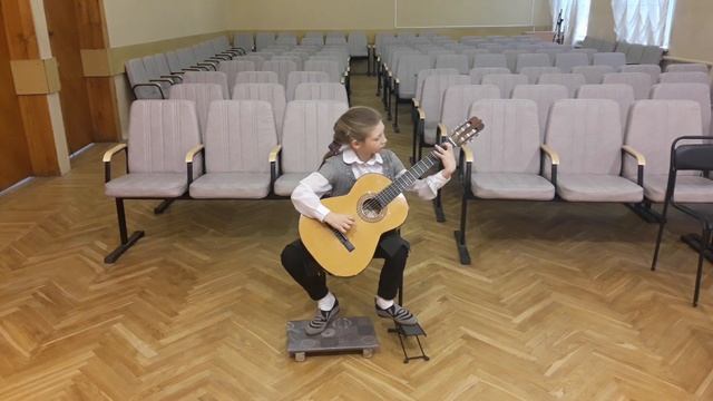 А. Палий - Мелодия вересковых полей. Исполняет Ульяна Петрова, 9 лет смотреть онлайн
