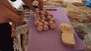 рецепт Корн-дога // Корейская уличная еда подробный рецепт чтобы приготовить дома