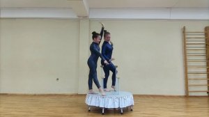 Эквилибр дуэт Кудрина Анастасия и Кудрина Полина