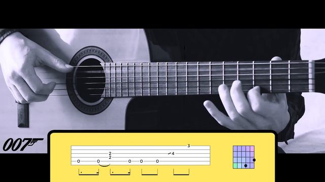 Billie Eilish - No Time to Die // Guitar Cover + TABs // James Bond смотреть онлайн