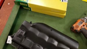 e63 air filter change on Mercedes m157 engine