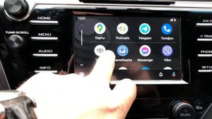 Оригинальный , Заводской Android Auto в Toyota Camry 70 2017-2020 г.в.