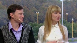Алла Михеева и Максим Маринин о проекте "Ледниковы..." в эфире программы "Доброе утро" от 10.10.2014