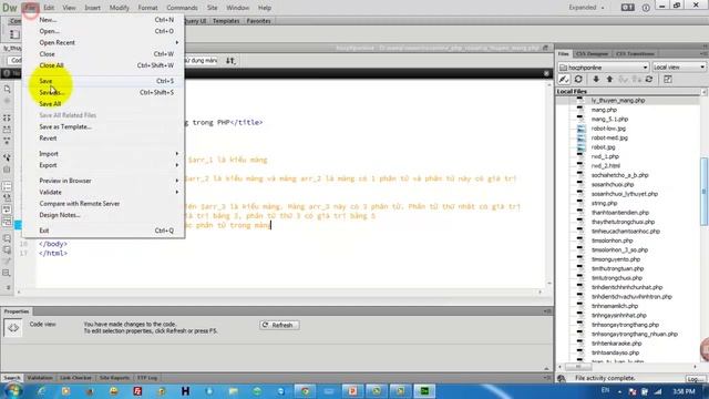 Tìm hiểu về mảng Array trong lập trình PHP смотреть онлайн