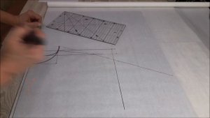 Цельнокроеный рукав. Выкройка основа блузы, платья