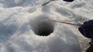 Зимняя рыбалка. Дракинский карьер