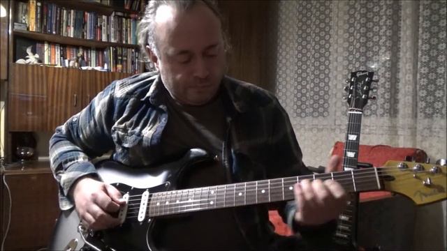 Pink Floyd - Shine on you crazy diamond guitar cover by Jivko Fender Strat смотреть онлайн