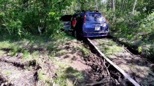 Тойота спринтер кариб застрял на о. Бардагон