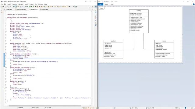 Java Library System смотреть онлайн