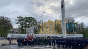 ВСТАНЕМ - Парадный расчет РВВДКУ, г. Рязань, 9 мая 2022