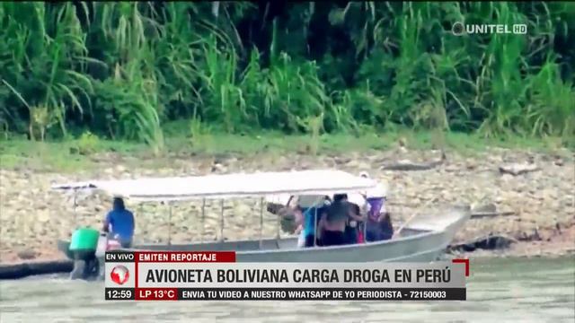 Medio peruano emite reportaje sobre una avioneta boliviana que carga droga смотреть онлайн