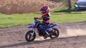 The kids get a new KTM 50 Mini dirt bike vs. Yamaha PW 50