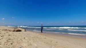 4K 14/09/2022 Ashkelon אשקלון Ашкелон fishing דיג рыбалка и как Я попал в TikTok (в конце видео)