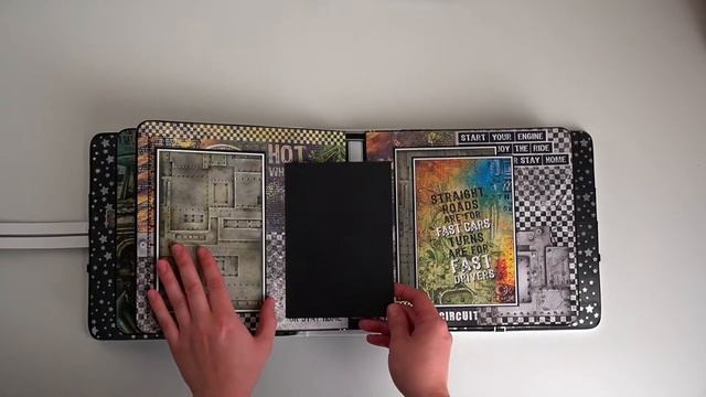 Scrapbooking album  Just enjoy the ride