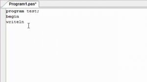 Обучение программированию на Pascal ABC. Часть 1. Как написать простую программу