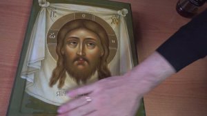 Уроки по иконописи в стиле барокко. Часть 10. Опуш, надписи, олифление