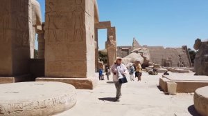 Giant Megalithic Human Sculptures At The Ramesseum And Memnon Near Luxor In Egypt