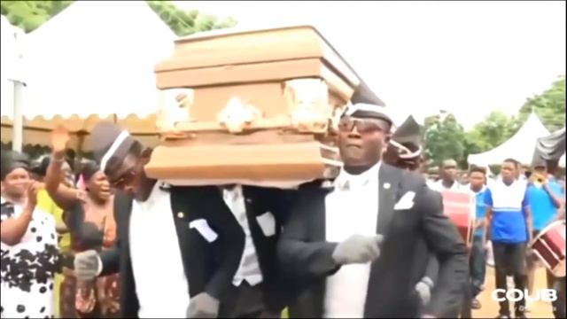 Ghanian funeral dancers teach the phrase 'take centre stage' - YouTube