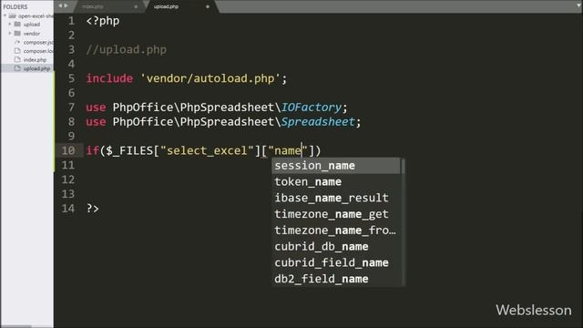 Display Excel Sheet Data in Browser using PhpSpreadsheet смотреть онлайн