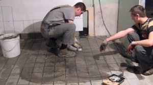 Реальная работа с эпоксидной затиркой Mapei