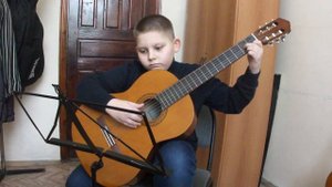 Фернандо Сор, "Этюд соль-мажор" - исполняет Вениамин Токарев