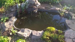 Водопад на даче без электричнства