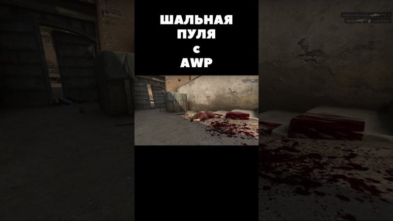 #CSGO Шальная попала #shorts