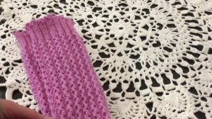 Мои вязальные будни. Готовая работа. Гольфы спицами от мыска.