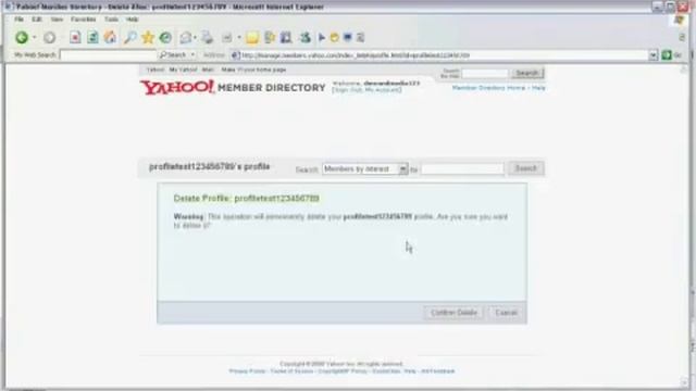 How to Delete Your Yahoo! Email Account, IM or Profile смотреть онлайн