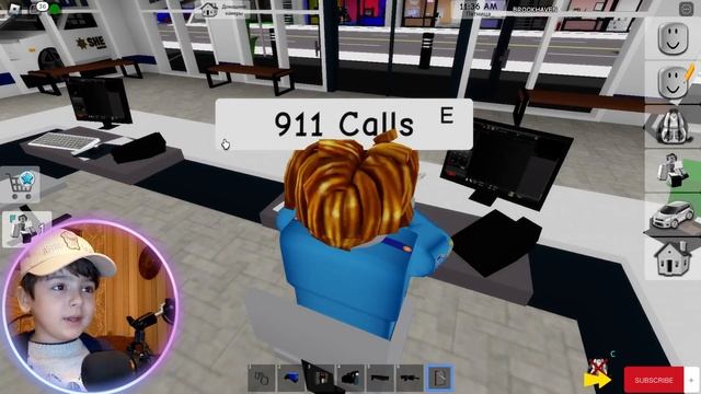 Купил Полицейскую Машину и Форму Полиции . Roblox Brookhaven Rp . смотреть онлайн