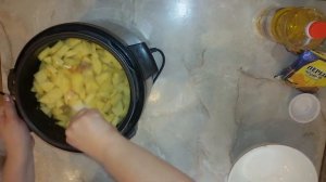 Тушеная картошка в мультиварке