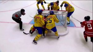 Rourke Chartier assist on GWG pre-tourney vs SWE (12-23-15)